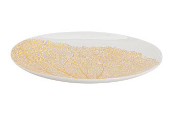 Набор тарелок Singapore, белый,  21x21 см, 4 шт