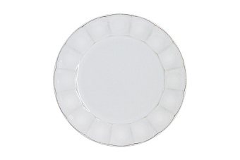 Тарелка закусочная Paris белый, 23 см