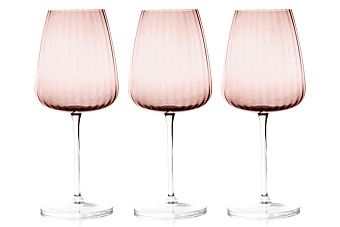 Набор бокалов для вина Opium, розовый, 0,55 л, 6 шт