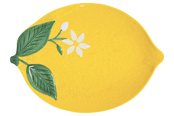 Блюдо Лимон, 30х22 см