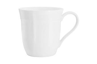 Кружка, 400 мл, фарфор F, белая, Lotus white