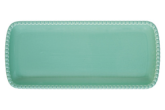 Блюдо прямоугольное Tiffany, морская волна, 36х16 см