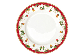 Тарелка обеденная Новогодние традиции, 26,5 см